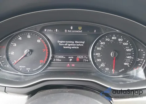 2018 Audi A4 2.0T Tech Ultra Premium/2.0T Ultra Premium z USA, uszkodzony, nr VIN WAUKMAF44JA088752